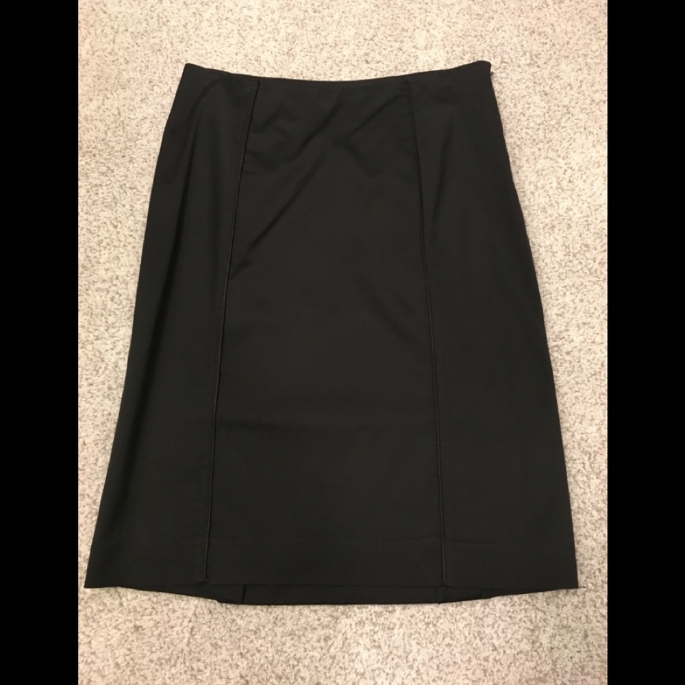 Black Silk Etro Skirt